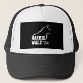 Harris Walz 2024 Trucker Pet (Voorkant)