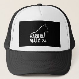 Harris Walz 2024 Trucker Pet