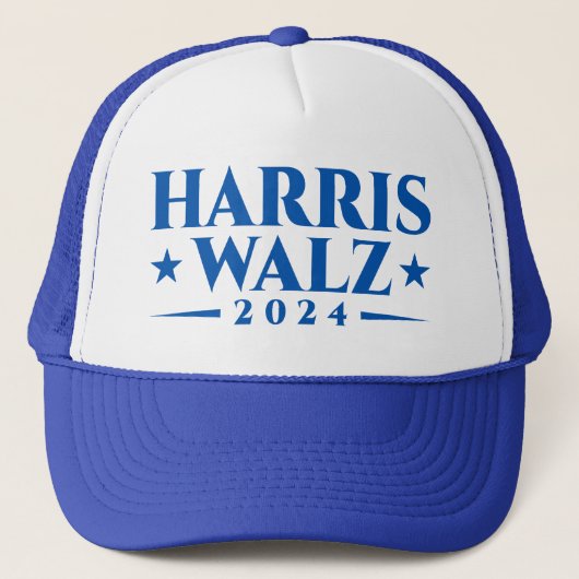 Harris Walz 2024 Trucker Pet (Voorkant)
