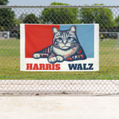 Harris Walz 2024, uiteraard Yard Spandoek (Insitu)