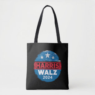 Harris Walz 2024 Verkiezing Kamala Harris Tim Walt Tote Bag