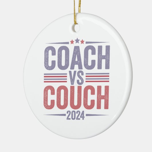 Harris Walz 2024 Verkiezing Kamala Tim Waltz Ameri Keramisch Ornament (Links)