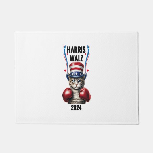 Harris Walz 2024 - Verkiezingen 2024 Deurmat (Voorkant)