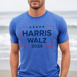 Harris Walz 2024 Verkiezingen Blauwe Mannen<br><div class="desc">Kamala Harris voor President en Tim Walz voor vice-President 2024 Amerikaanse presidentsverkiezingen Blauwe Mannen Eenvoudig en modern design in marineblauwe en rode kleuren met sterren en strepen accenten.</div>