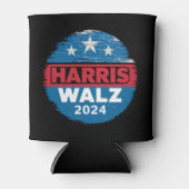 Harris Walz 2024 Verkiezingen Kamala Harris Tim Wa Blikjeskoeler (Voorkant)