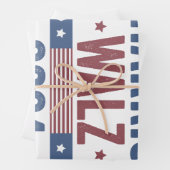 Harris Walz 2024 Verkiezingen Kamala Tim Waltz Ame Inpakpapier Vel (In situ)