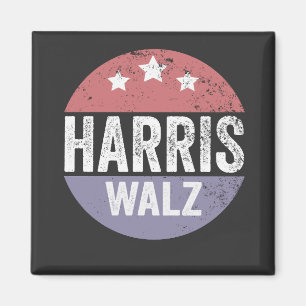 Harris Walz 2024 Verkiezingen Kamala Tim Waltz Ame Magneet