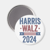 Harris Walz 2024 Verkiezingen Kamala Tim Waltz Ame Magneet (Voorkant / Achterkant)