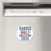 Harris Walz 2024 Verkiezingen Kamala Tim Waltz Ame Magneet (Insitu (Vaatwasser))