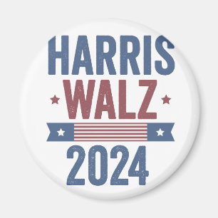 Harris Walz 2024 Verkiezingen Kamala Tim Waltz Ame Magneet