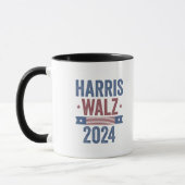Harris Walz 2024 Verkiezingen Kamala Tim Waltz Ame Mok (Links)