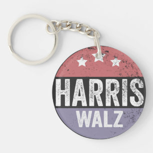 Harris Walz 2024 Verkiezingen Kamala Tim Waltz Ame Sleutelhanger
