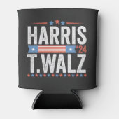 Harris Walz 2024 Verkiezingen Kamala Tim Waltz Blikjeskoeler (Voorkant)