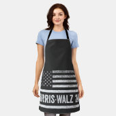 Harris Walz 2024 Verkiezingen Kamala Tim Waltz Schort (Gedragen)