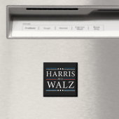 Harris Walz 2024 verkiezingen Magneet (Insitu (Vaatwasser))