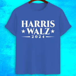 Harris Walz 2024 verkiezingscampagne democraat T-shirt