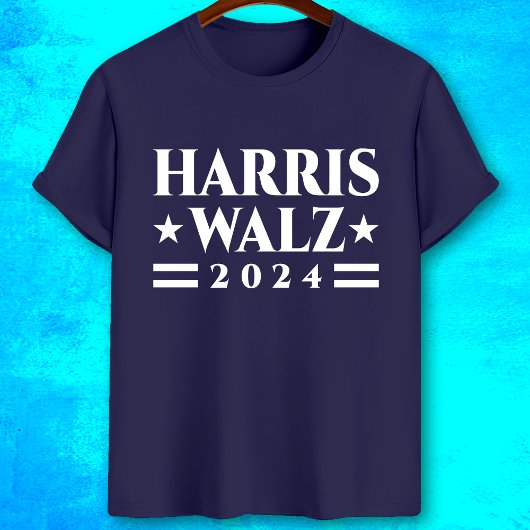 Harris Walz 2024 verkiezingscampagne T-shirt