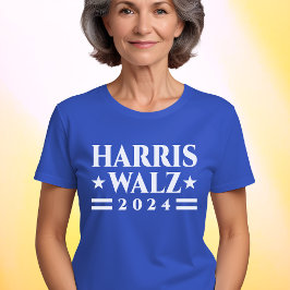 Harris Walz 2024 verkiezingscampagne T-shirt
