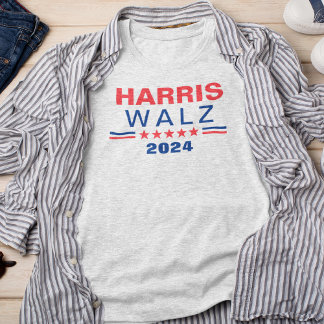 Harris Walz 2024 Verkiezingscampagne T-shirt