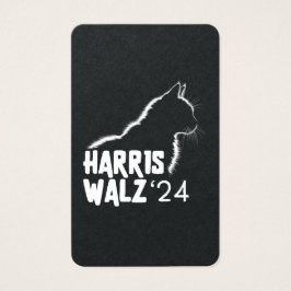Harris Walz 2024 Visitekaartje