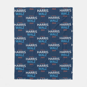 Harris Walz 2024 voor President Fleece Deken