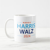 Harris Walz 2024 voor President Koffiemok (Links)