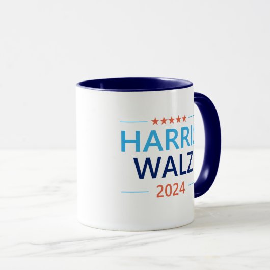 Harris Walz 2024 voor President Mok (Voorkant rechts)