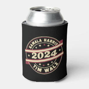 Harris Walz 2024 voor President Patriottische Kama Blikjeskoeler