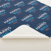 Harris Walz 2024 voor President Sherpa Deken (3/4)