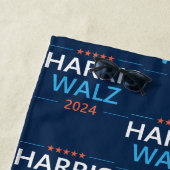 Harris Walz 2024 voor President Strandlaken (In situ)