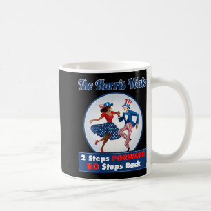 Harris Walz 2024 Waltz Dance 2 Stappen Voorwaarts Koffiemok