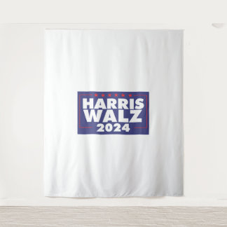 HARRIS WALZ 2024 WANDKLEED
