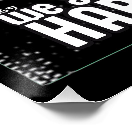 HARRIS-WALZ 2024 WE GAAN NIET TERUG PERFECT POSTER (Hoek)