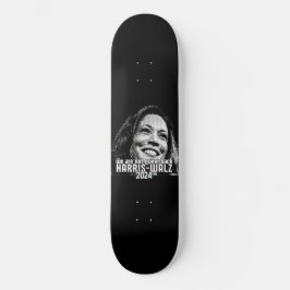 HARRIS-WALZ 2024 WE GAAN NIET TERUG PERSOONLIJK SKATEBOARD
