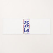 Harris Walz 2024 Yogamat (Voorkant (horizontaal))