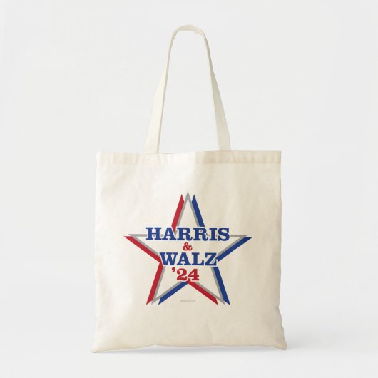 HARRIS & WALZ '24 Canvas tas (Voorkant)