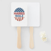 HARRIS WALZ 24 DEMOCRATIE 2024 HANDWAAIER (Voorkant en achterkant)