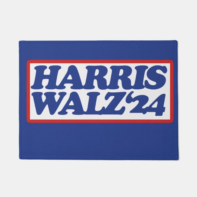 Harris Walz '24 Deurmat (Voorkant)