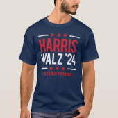 Harris Walz '24 - Een nieuwe weg vooruit T-shirt (Voorkant)