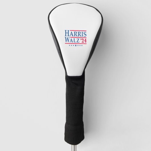 Harris Walz 24 Golfheadcover (Voorkant)