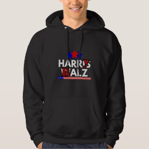 Harris Walz 24 Harry Balz 2024 Meme Democraten Hoodie