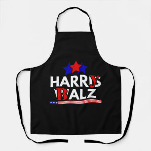 Harris Walz 24 Harry Balz 2024 Meme Democraten Schort