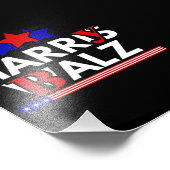 Harris Walz 24 Harry Balz 2024 Meme Democratics Foto Afdruk (Hoek)