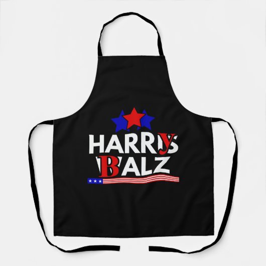 Harris Walz 24 Harry Balz 2024 Meme Democratics Schort (Voorkant)