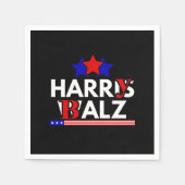 Harris Walz 24 Harry Balz 2024 Meme Democratics Servet (Voorkant)