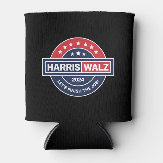 Harris Walz 24 Kamala Harris Madam President 2024 Blikjeskoeler (Voorkant)