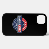 Harris Walz 24 Kamala Harris Madam President 2024 Case-Mate iPhone Case (Achterkant (horizontaal))
