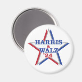 HARRIS & WALZ '24 magneet (Voorkant / Achterkant)
