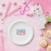 Harris Walz 24 Papieren Bordje (Feest)
