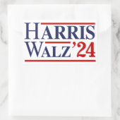 Harris Walz '24 Rechthoekige Sticker (Tas)